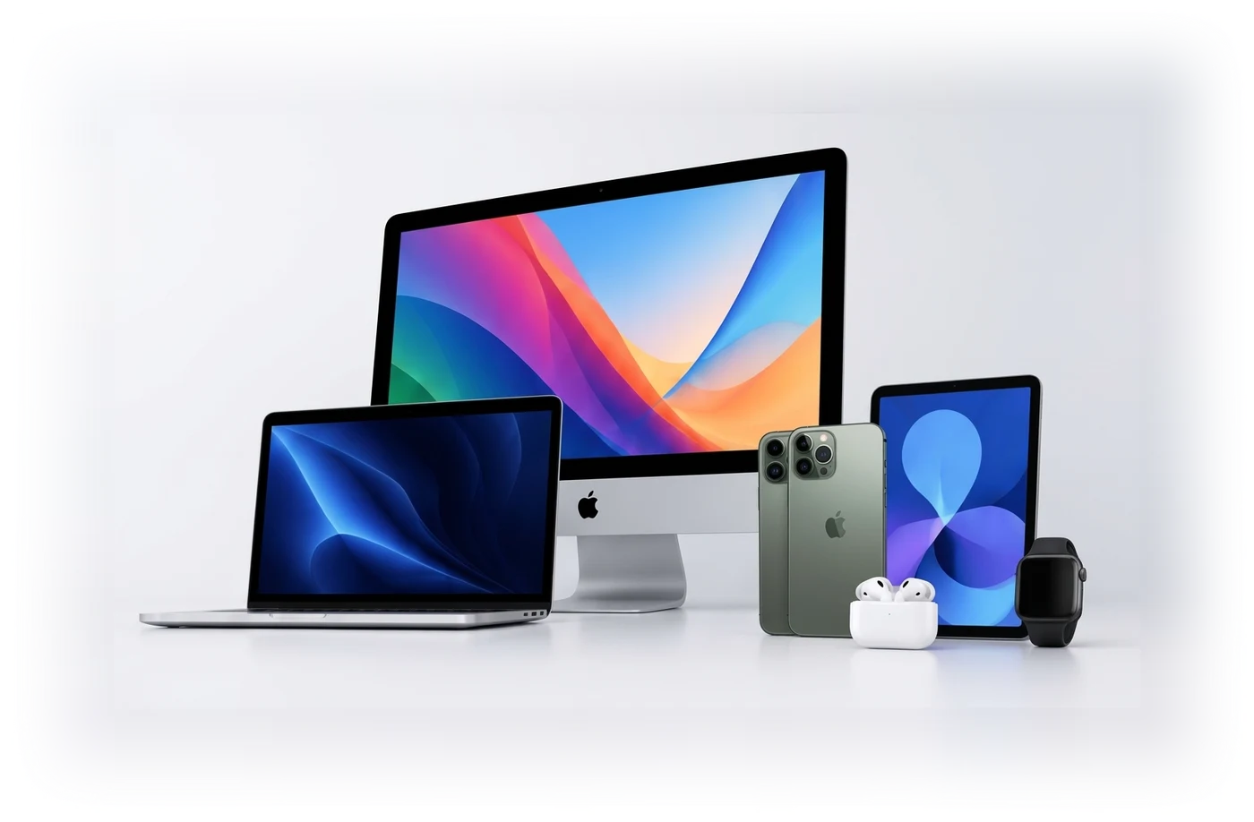 MacBook, iMac, iPhone, iPad, AirPods y Apple Watch - MacService